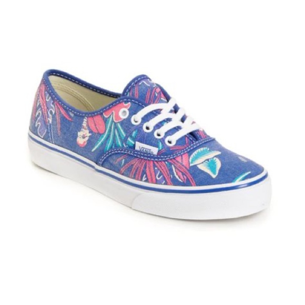 RARE VANS Blue Parrot Van Doren Authentic Vans